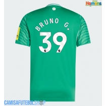 Camisa de time de futebol Newcastle United Bruno Guimaraes #39 Replicas 2º Equipamento 2025-26 Manga Curta